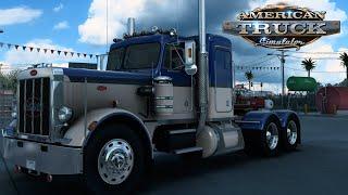 RTA Mods Peterbilt 359 - American Truck Simulator - MHAPro Map - Hauling Heavy Freight