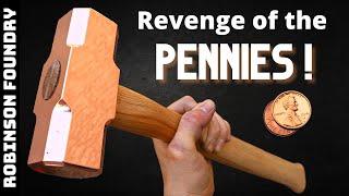 Making a Solid Copper Sledge Hammer - HAMMER TIME