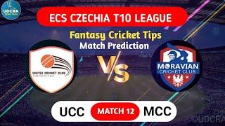 UCC VS MCC Fantasy Dream11 Prediction UCC VS MCC 2024 UCC VS MCC ECS Czechia T10 match prediction