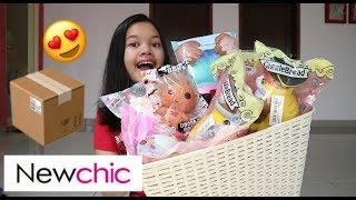 WIIII DAPET BANYAK SQUISHY FAVORIT  OPENING PACKAGE FROM NEWCHIC.COM 