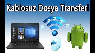 Telefondan Bilgisayara Kablosuz Dosya Transferi