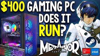 $400 Pre-Built Gaming PC Playing Metaphor ReFantazio - Can it Run?