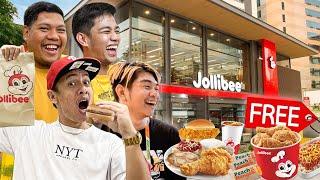 FREE JOLIBEE ORDER sa buong BILLIONAIRE GANG