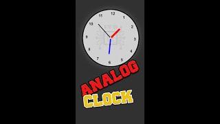 Analog Clock Made by ITS  Analog Clock Using HTMLCSSJavaScript