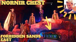 God of War Ragnarok - Alfheim Nornir Chest Forbidden Sands East Elf Library Torches