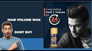 HAIR WAX REVIEW  BEARDHOOD HAIR WAX   BEARDHOOD HAIR VOLUME