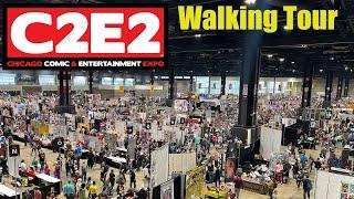 C2E2 2023 Full Walkthrough - Chicago Comic and Entertainment Expo 2023 - Walking Tour
