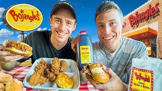 Two Brits try Bojangles Chicken and Biscuits for the first time