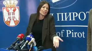 Pirot - amonijak i neupućena ministarka Irena Vujovic