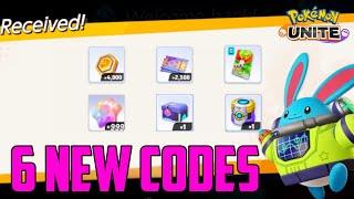 All New 7 Valid Gift Code Pokemon Unite - New Pokemon Unite Codes 2024