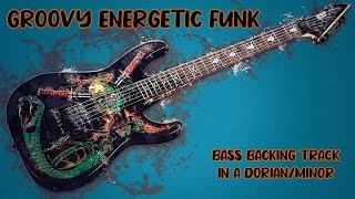 Groovy Energetic Funk Bass Backing Track in A DorianMinor