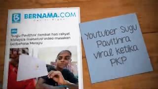 Sugu Pavithra youtuber viral dapat hadiah istimewa dari Perdana Menteri