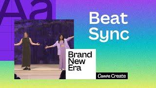 Canva Create 2023 Introducing Beat Sync