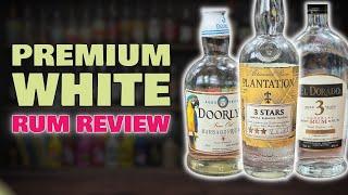 3 of the BEST White Rums COMPARED An in depth White Rum Review