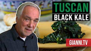 Tuscan Black Kale Italian recipe - Vegan Med Paleo
