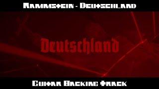 Rammstein - Deutschland Guitar Backing Track