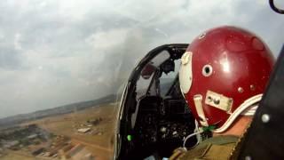 Breathtaking Pilot POV Flight Mirage F1 During Aerobatic Air Show Display