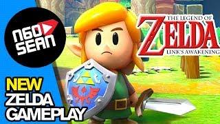 NEW Legend of Zelda Links Awakening Remake Gameplay