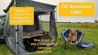 Review of Direct 4 x 4 expedition pull out vehicle side awning and Tent attachment.