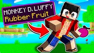 I Became MONKEY D. LUFFY In Minecraft One Piece
