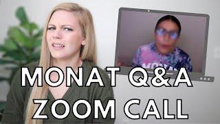 I SNUCK INTO A MONAT Q&A CALL WITH TOP LEADERS  Top earners share their secrets #ANTIMLM