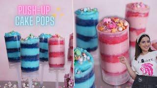 🩷🩵Gender-Reveal Party oder Kindergeburtstags-Idee￼  PUSH-UP CAKE POPS