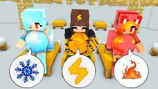 Monster School  Cute Elemental Girl & Cute Elemental - Minecraft Animation