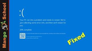 How to Fix windows blue screen error