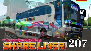LIVERY BUSSID Share livery bus budiman 207 artisnya efeck 3D jetbus HD