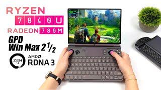 Ryzen 7840U GPD Win Max 2 First Look All New Hand-Held With The Power For AAA Games