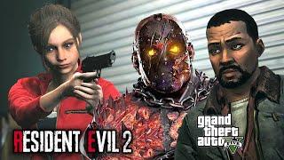 Claire vs. Jason Voorhees and Mr. X  Resident Evil 2 Remake - GTA 5 Cinematic