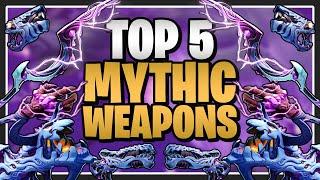 The TOP 5 MYTHIC STORM KING WEAPONS in Fortnite Save the World