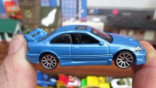 Metallic Baby Blue Honda Civic Si - Hot Wheels Toy Car Unboxing and Review - Factory Fresh Series