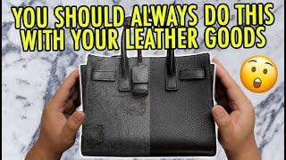 HOW TO CONDITION & CLEAN YOUR LEATHER GOODS