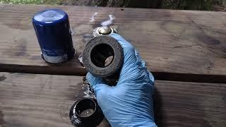 ACDelco oil filter cut open ... Check it out