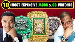 TOP 10 MOST EXPENSIVE  JACOB & CO  WATCHES  Luxury Designer Watches