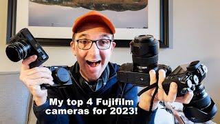 These are my top 4 Fujifilm cameras for 2023