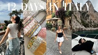 WEEK IN MY LIFE ITALY Bologna Rome Naples Sorrento + more  family food f1