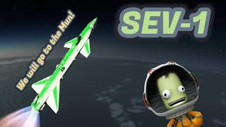Designing the SEV-1 to go to the MUN  KSP2