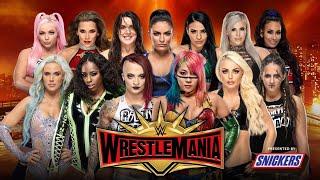 มวยปล้ำหญิง พากย์ไทย ชิงถ้วยรางวัล Womens Battle Royal Match  WWE WrestleMania 35