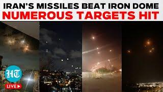 Iran Fires 400+ Missiles & Rockets Unleashing Hellfire on Israel as Iron Dome Struggles  LIVE