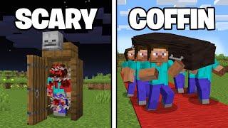 Testing SCARY Minecraft Build Hacks Thatll Terrify You