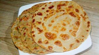 3 Instant Jau Ke Parathay  Jau Ka Paratha with liquid dough  Barley Parathas Recipe by Food Ville.