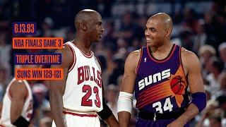 OTD in Suns History The Phoenix Suns beat Chicago in a 3OT thriller in G3 of the 1993 NBA Finals