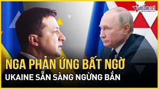 Phản ứng bất ngờ của Nga về việc Ukraine sẵn sàng ngừng bắn  Báo VietNamNet