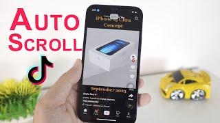 How to Auto Scroll on TikTok for iPhone in 2023