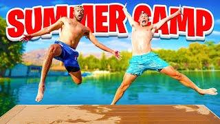 I Went To SUMMER CAMP With 100 THIEVES *DREAM VACATION*