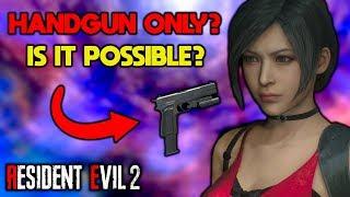 Can You Beat Resident Evil 2 With ONLY a Handgun?