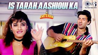 Is Tarah Aashiqui Ka  Imtihan  Saif Raveena Sunny Deol  Amit Kumar  Anu Malik  90s Hindi Hits
