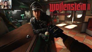 Wolfenstein II The New Colossus #5 - ПОЧТИ СПАЛИЛИСЬ